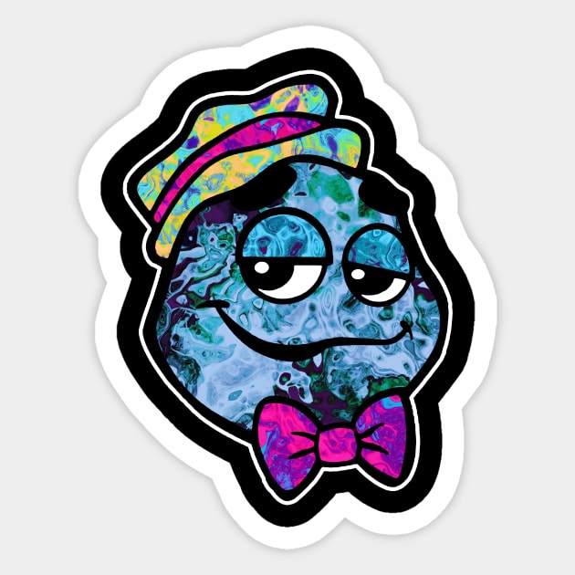 Boo Berry - After Dark Sticker by Leroy Binks